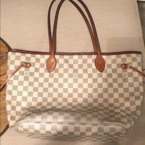 Louis Vuitton Neverfull Damier Azur MM